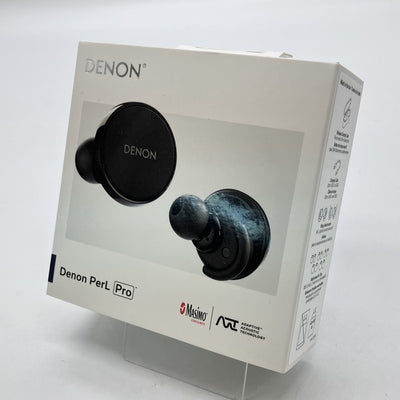 DENON 【中古】PerL Pro True Wireless Earbuds ブラック【AHC15PLBKEM