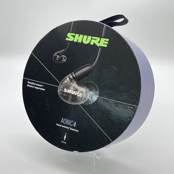 SHURE 【中古】AONIC4 ブラック 【SE42HYBK+UNI-A】（ケーブル欠品