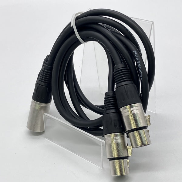 【中古】XLR3ピン（オス） ー XLR3ピン（メス）【秋葉原】
