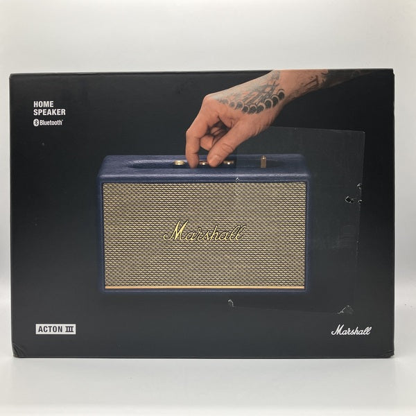 Marshall acton Ⅲ ほぼ未使用 Marshall 【中古】Acton III Midnight Blue【秋葉原】 – e☆イヤホン