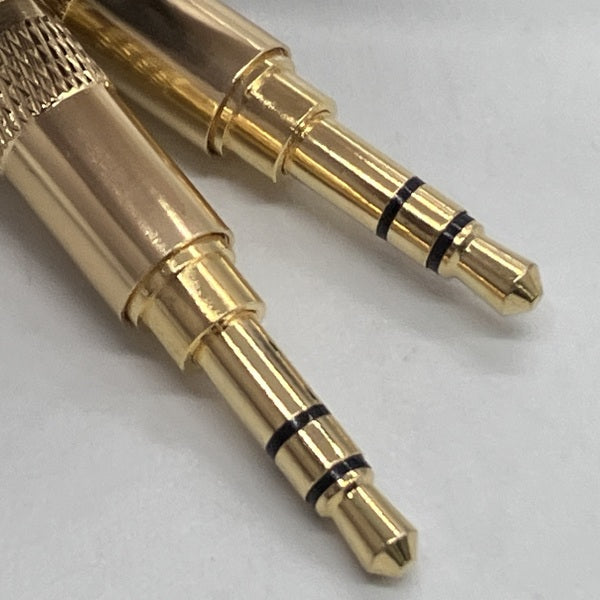 GUCraftsman 【中古】7N単結晶銅+7N単結晶銀混合編組ケーブル 3.5mm×2