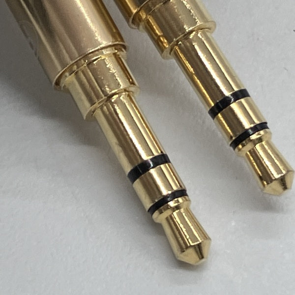 GUCraftsman 【中古】7N単結晶銅+7N単結晶銀混合編組ケーブル 3.5mm×2