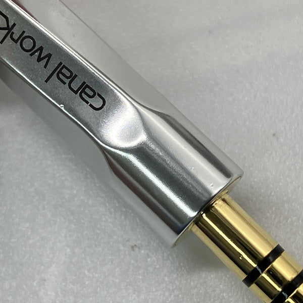 カナルワークス 【中古】純銀クリアバランスケーブル 127㎝ 4.4mm5極