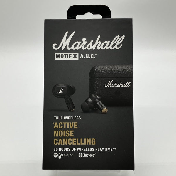Marshall Motif II A.N.C. ワイヤレスイヤホン　ジャンク Marshall 【中古】Motif II ANC Black【秋葉原】 – e☆イヤホン