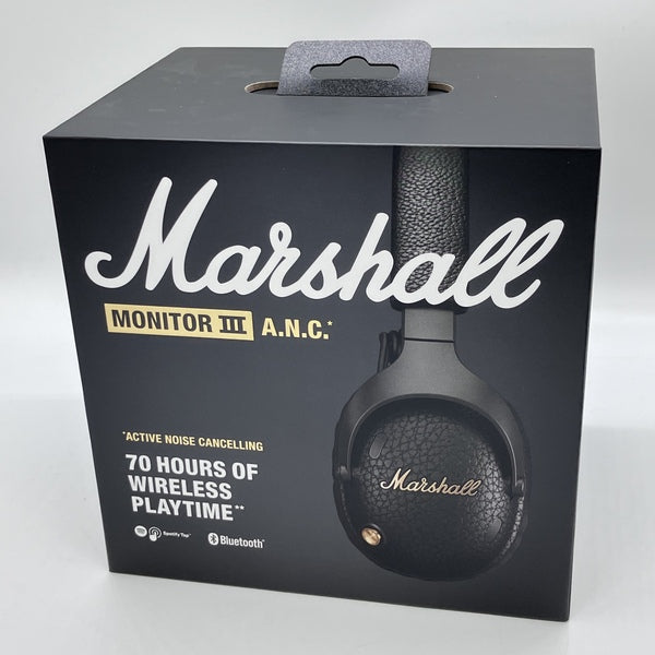 Marshall 【中古】Monitor III A.N.C. Black【日本橋】 – e☆イヤホン