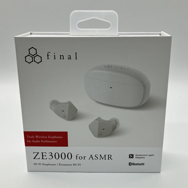 【本日値下げ】脳がとろける新感覚　final　ZE3000 for ASMR final ZE3000 for ASMR 新品·未使用 本日値下げ】脳がとろける新感覚