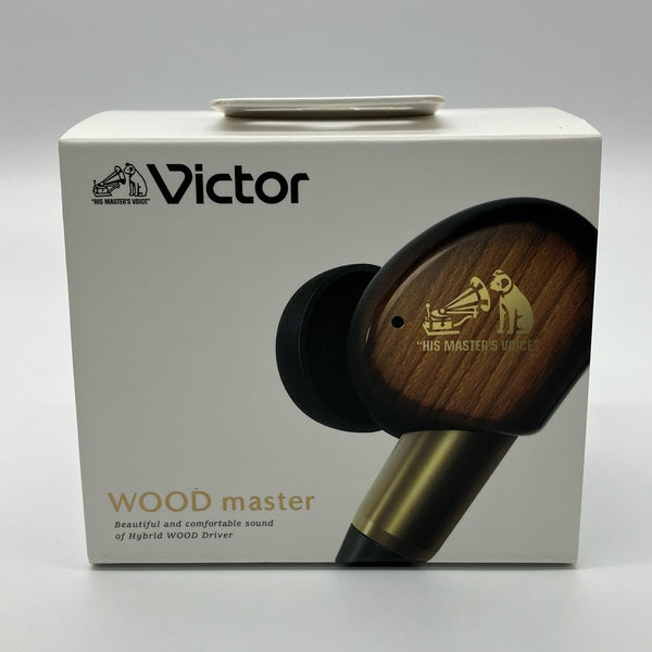 【新品 値下げ中‼️】Victor WOOD master サンバーストブラウン Victor 【中古】WOOD master HA-FW5000T-T サンバーストブラウン