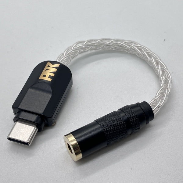 【中古】HSE-AD03-pnk Type-C to 3.5mm DAC搭載変換アダプタ（ピダック）【日本橋】
