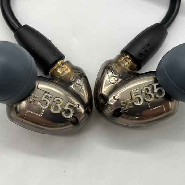 SHURE 【中古】SE535 ブロンズ UNIケーブル＋BT1付属 【SE535-V+BT1-A