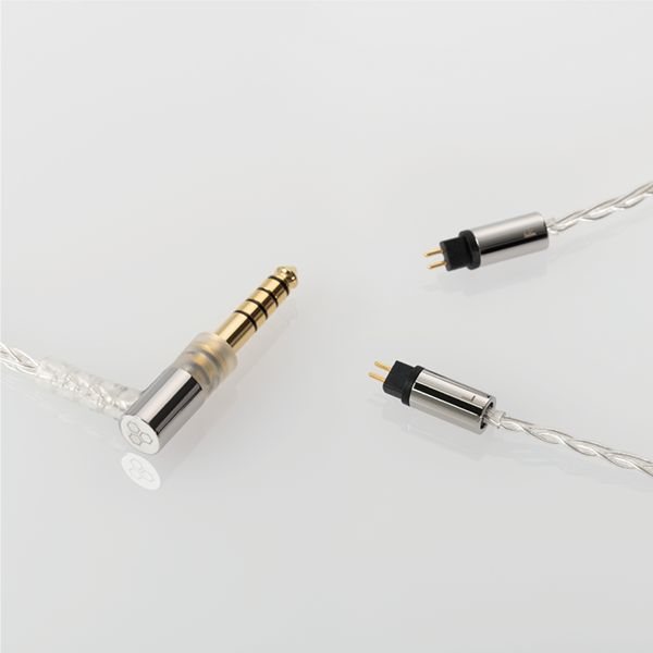 【アウトレット】ソフトシルバーコートケーブル 2Pin 4.4mm (1.2m) 【C141 2P12EUCLEH】