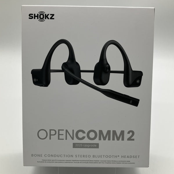Shokz OpenComm2 2025 Upgrade 中古品 Shokz 【中古】OpenComm 2 2025 Upgrade【SKZ-EP-000039】【日本橋