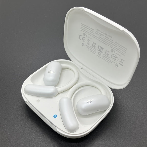 【中古】Soundcore AeroFit 2 パールホワイト 【A3874N21】【秋葉原】