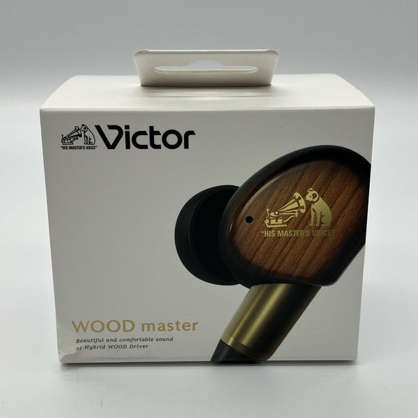 【美品】Victor WOOD master サンバーストブラウン Victor 【中古】WOOD master HA-FW5000T-T サンバーストブラウン