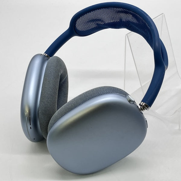 Apple 【中古】AirPods Max MGYL3J/A ワイヤレスヘッドホン スカイ