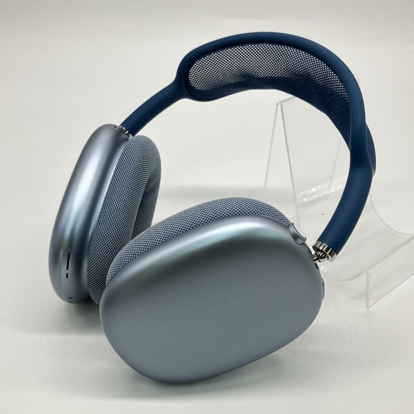 【ジャンク品】Apple AirPods Max - スカイブルー（初代） Apple 【中古】AirPods Max MGYL3J/A ワイヤレスヘッドホン スカイ