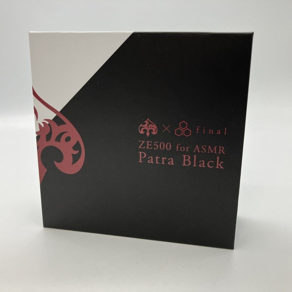 final 【中古】ZE500 for ASMR -Patra コラボ(Black)【秋葉原】 – e