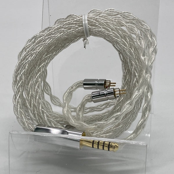 【中古】純銀クリアバランスケーブル 127㎝ 4.4mm5極【秋葉原】