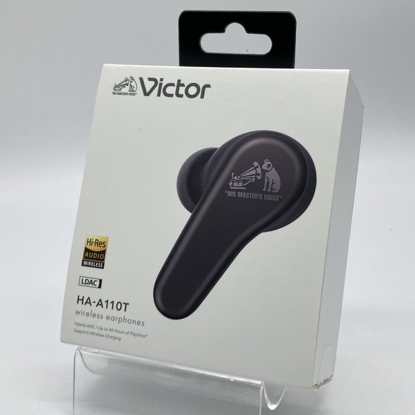 Victor 【中古】HA-A110T-B チャコールブラック【秋葉原】 – e☆イヤホン