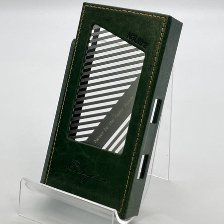 Cayin N3 Ultra 純正ケース（グリーン）、ダストプラグ（3.5㎜）付 Cayin 【中古】N3Ultra用純正レザーケース グリーン【日本橋】 – e