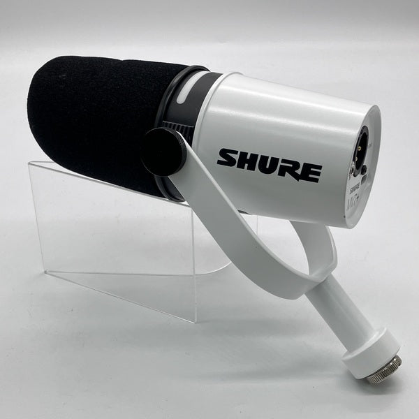 SHURE 【中古】MV7+ポッドキャストマイクロホン ホワイト 【MV7+-W-J
