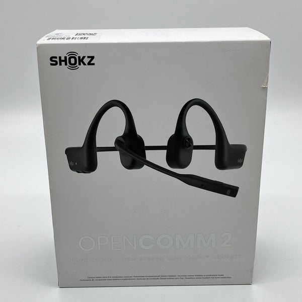 Shokz 【中古】OpenComm2 Black【SKZ-EP-000022】【秋葉原】 – e☆イヤホン