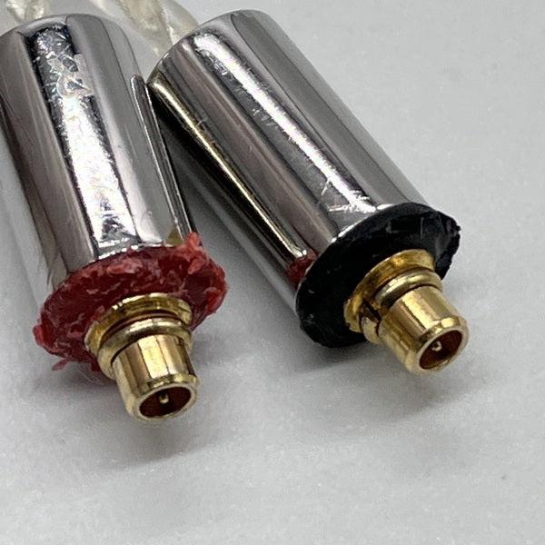 final 【中古】シルバーコートケーブル MMCX 1.2m 2.5mm 4極バランス