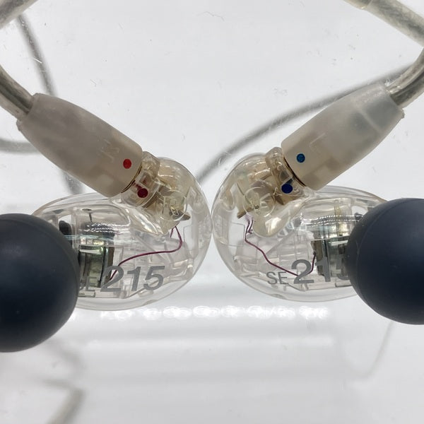 SHURE シュア イヤホン 有線 SE215-CL-A 中古美品 SHURE 【中古】SE215 クリア Pro Line【SE215-CL-A】【秋葉原】 – e