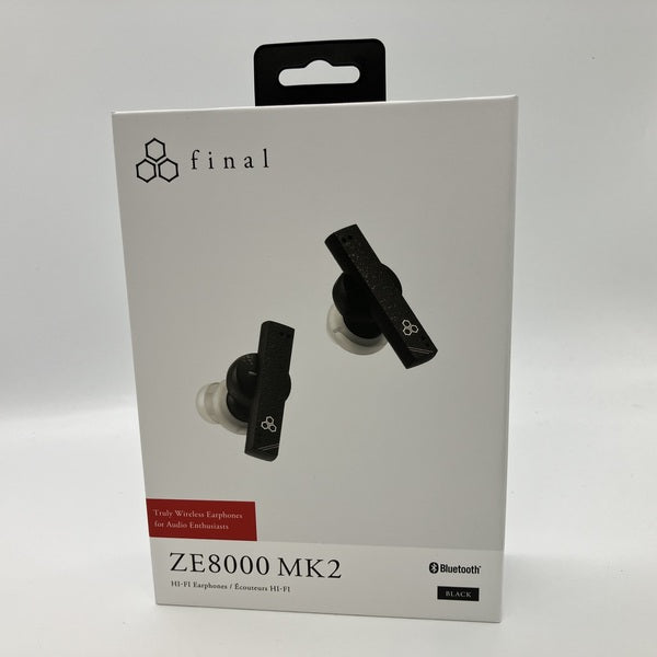 final 【中古】ZE8000 MK2 ブラック【日本橋】 – e☆イヤホン