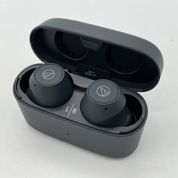 【中古】ATH-CKS30TW+ BK マットブラック【日本橋】