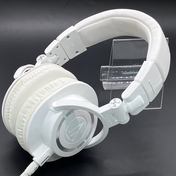 【中古】ATH-M50X ホワイト【日本橋】