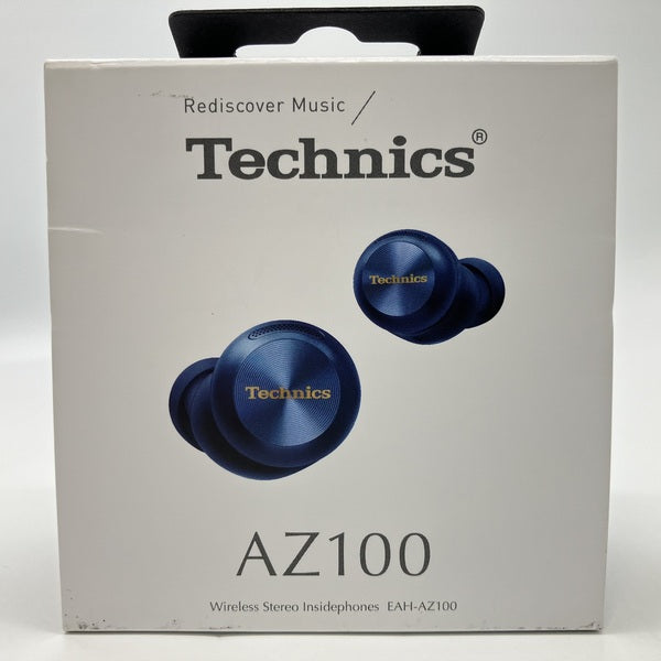 Technics EAH-AZ100 ワイヤレスイヤフォン　ミッドナイトブルー Technics 【中古】EAH-AZ100-A ミッドナイトブルー【秋葉原】 – e