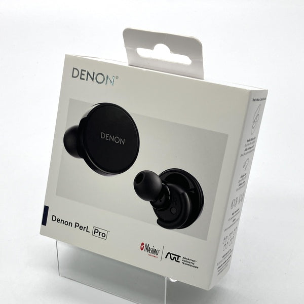 DENON 【中古】PerL Pro True Wireless Earbuds ブラック【AHC15PLBKEM