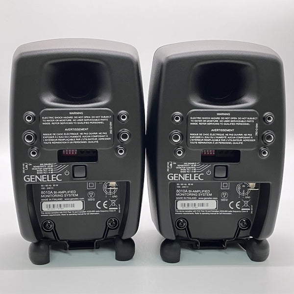 GENELEC 【中古】8010A （ブラック）（ペア）【秋葉原】 – e☆イヤホン