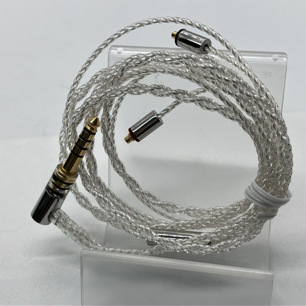 【中古】シルバーコートケーブル MMCX 1.2m 4.4mm 5極バランス 【C106 MS12EZCLEH】【秋葉原】