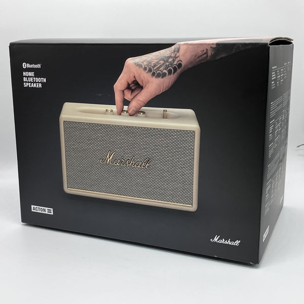 Marshall 【中古】Acton III Bluetooth Cream【秋葉原】 – e☆イヤホン