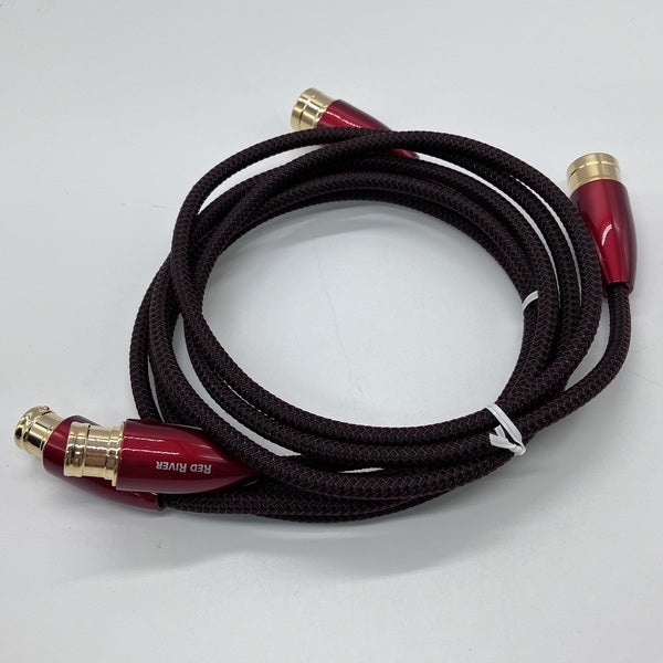 【中古】AudioQuest Red River XLR（メス）-XLR（オス）ペア（1.5ｍｍ）【秋葉原】