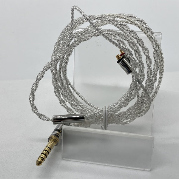 【中古】シルバーコートケーブル MMCX 1.2m 4.4mm 5極バランス 【C106 MS12EZCLEH】【秋葉原】