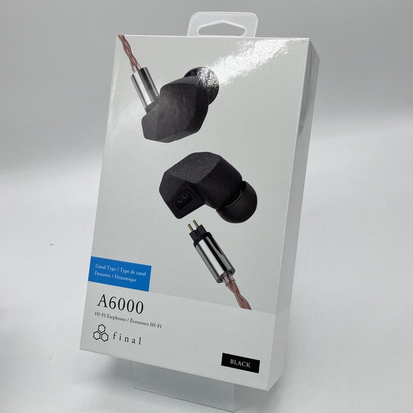 新品未開封 final A6000 有線イヤホン 保証残8ヶ月 【公式直販】サイト