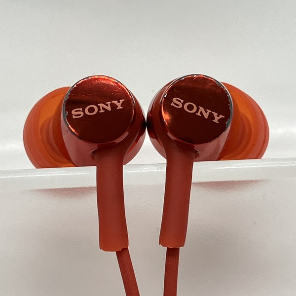 【中古】MDR-EX155R レッド【秋葉原】