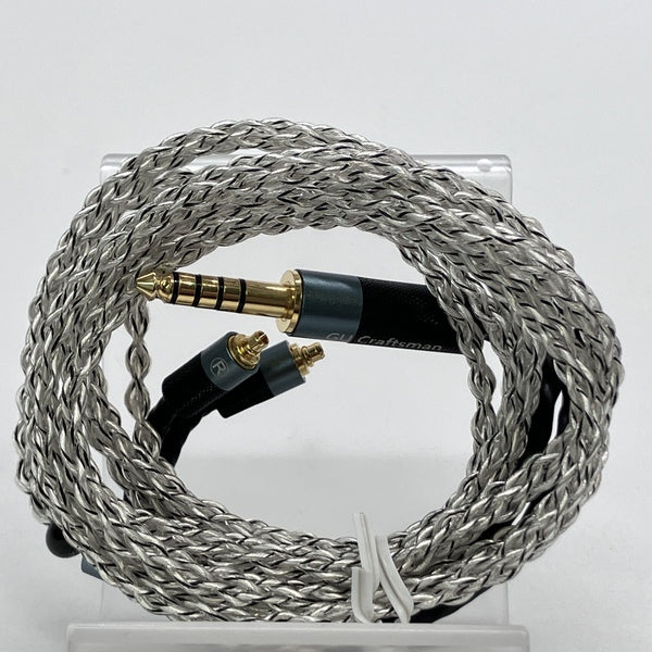 【中古】GUCraftsman MMCX 4.4ｍｍ 6N単結晶銀イヤホンアップグレードケーブル【秋葉原】