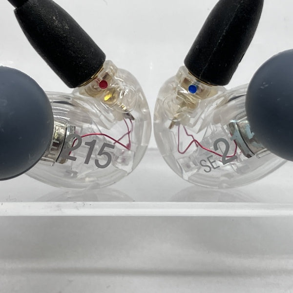 SHURE 【中古】SE215 クリア UNIケーブル付属 【SE215-CL-UNI-A