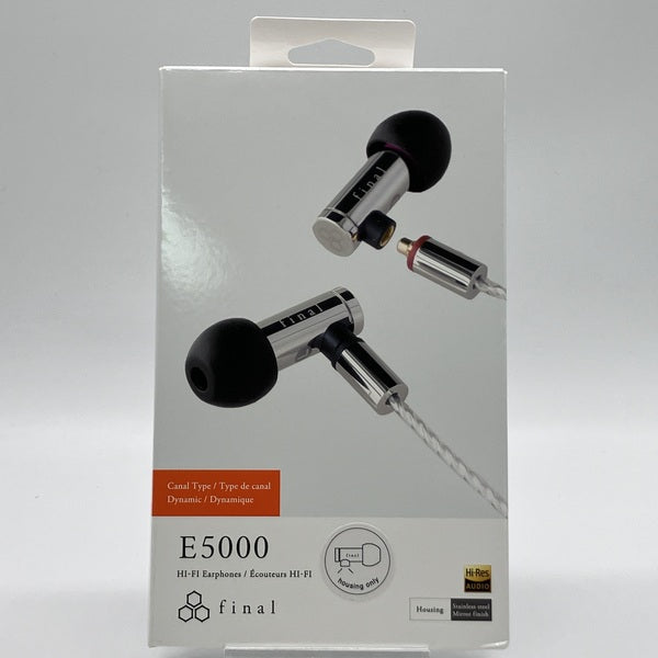 final E5000 カナル型イヤホン ケーブル欠品 final E5000 カナル型