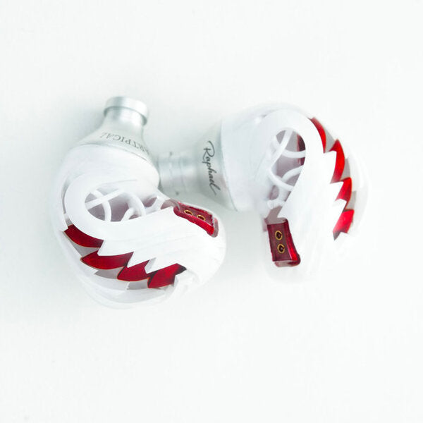 【試聴のみ】Artpical Raphael Red-White　有線イヤホン ARTPICAL Raphael – e☆イヤホン