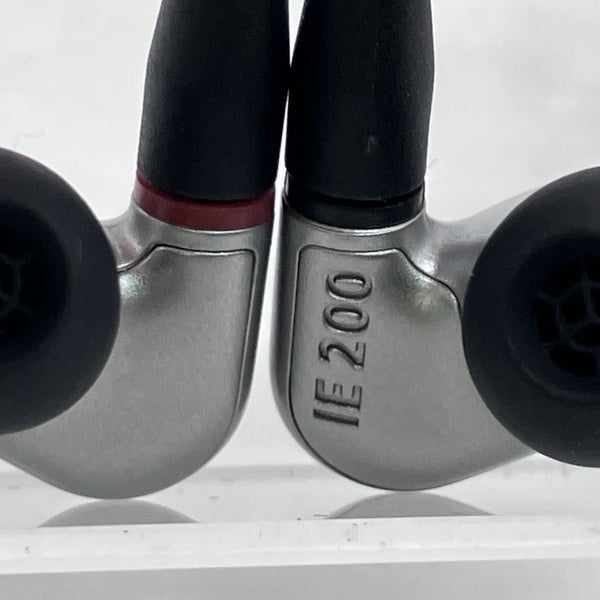SENNHEISER IE 200 有線イヤホン 本体　【中古美品】 SENNHEISER 【中古】IE 200 Silver Edition【秋葉原】 – e☆イヤホン