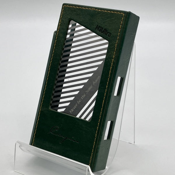 【中古】N3Ultra用純正レザーケース グリーン【秋葉原】