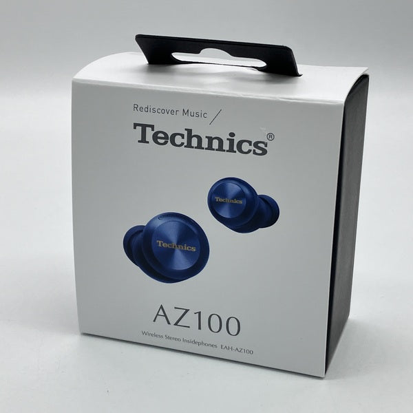 Technics EAH-AZ100 ワイヤレスイヤフォン　ミッドナイトブルー Technics 【中古】EAH-AZ100-A ミッドナイトブルー【秋葉原】 – e
