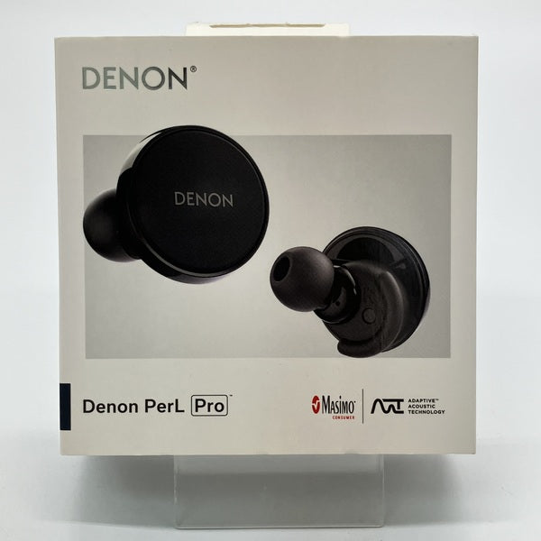 DENON 【中古】PerL Pro True Wireless Earbuds ブラック【AHC15PLBKEM
