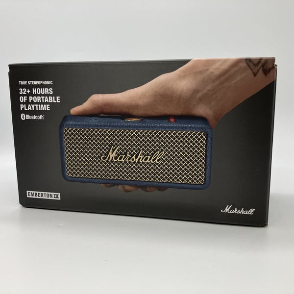 Marshall EMBERTON Ⅲ ブルー 中古 Marshall 【中古】Emberton III Midnight Blue【秋葉原】 – e☆イヤホン