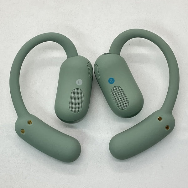 新品未開封 ANKER AeroFit 2 ワイヤレスイヤホン シルバーグリーン Anker 【中古】Soundcore AeroFit 2 シルバーグリーン 【A3874N61