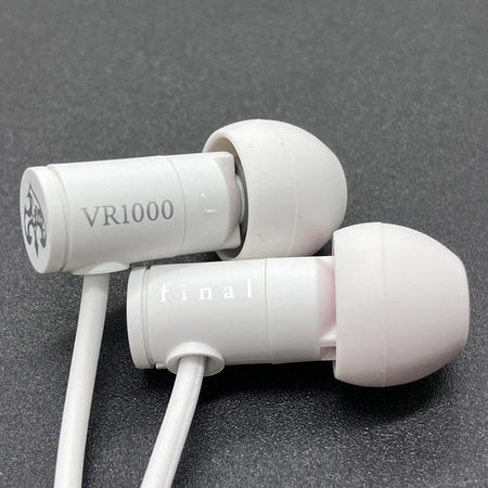 イヤホン VR1000 for ASMR Patra White/Black final 【中古】VR1000 for ASMR Patra White【日本橋】 – e☆イヤホン
